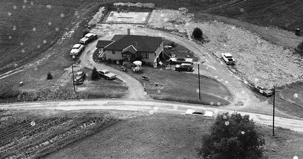 Vintage Aerial photo from 1971 in Armstrong County, PA