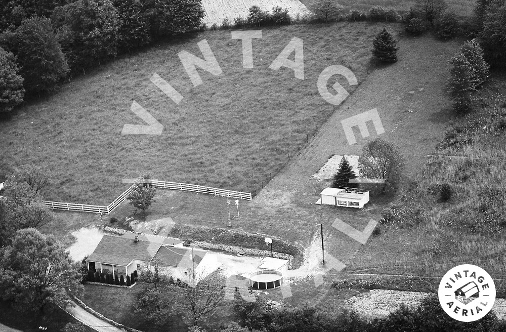 Vintage Aerial Ohio Coshocton County 1976 16CCO15