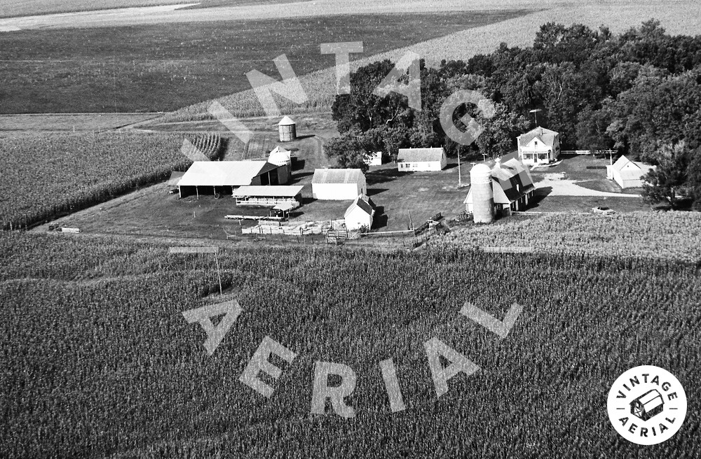 Vintage Aerial Minnesota Watonwan County 1967 12MWAT35