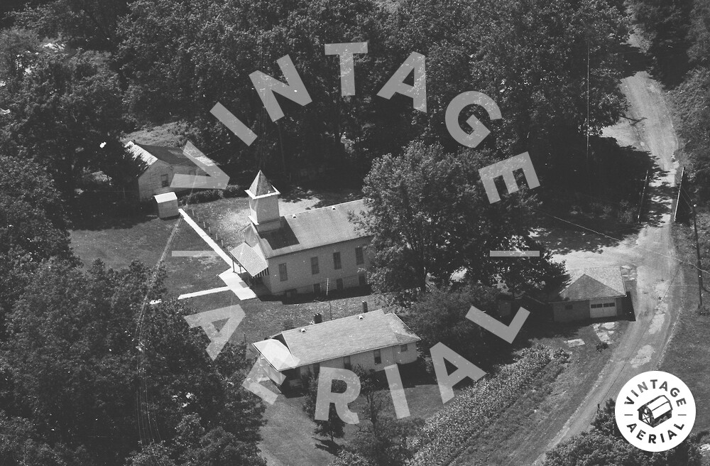 Vintage Aerial West Virginia Tyler County 1983 2DTY36