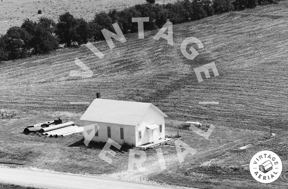 Vintage Aerial Kansas Sumner County 1977 26KSU5