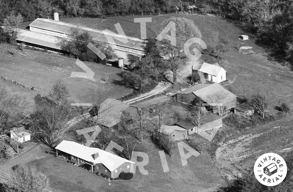 Vintage Aerial North Carolina Catawba County 1988 544OCT35