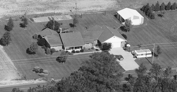 Vintage Aerial photo from 1997 in Putnam County, OH