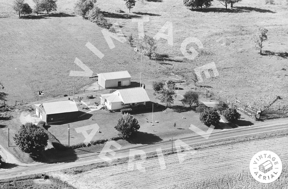 Vintage Aerial Ohio Morrow County 1980 118RMO2