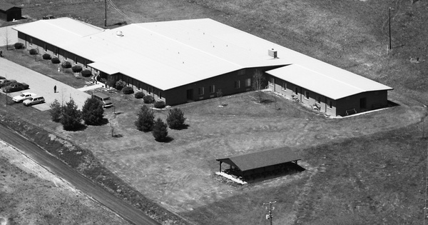 Vintage Aerial photo from 1986 in Pulaski County, VA