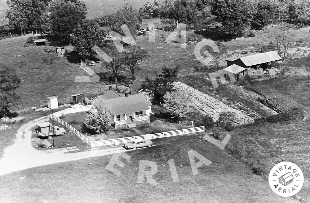 Vintage Aerial Virginia Wythe County 1963 31AWY15