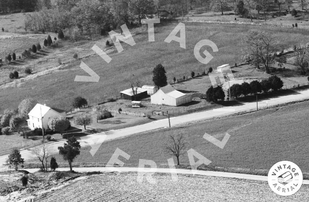 Vintage Aerial Missouri Perry County 1984 77BPY25