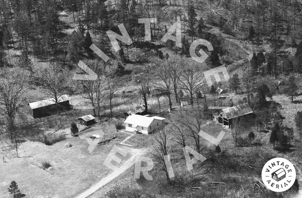Vintage Aerial Missouri Madison County 1992 520DMA31
