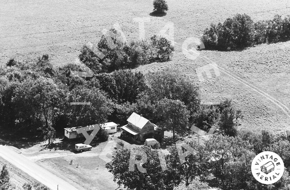 Vintage Aerial Missouri McDonald County 1982 11JMC9