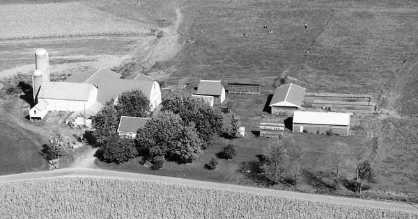 Vintage Aerial photo from 1994 in Montour County, PA