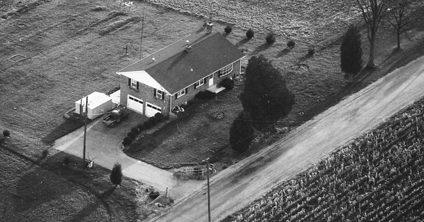 Vintage Aerial photo from 1983 in Adams County, PA
