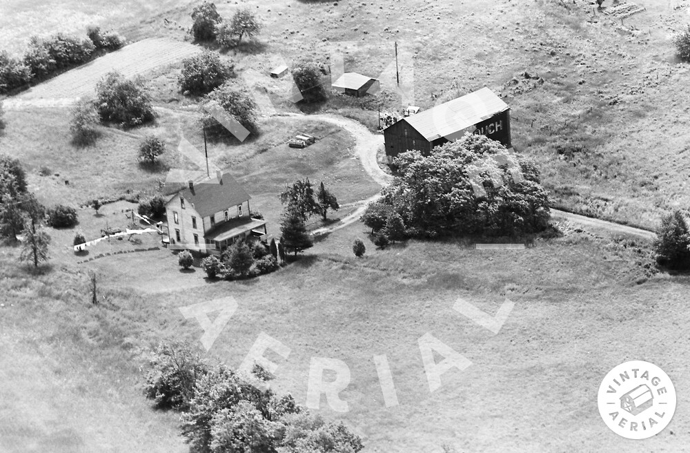 Vintage Aerial Pennsylvania Cambria County 1963 1CCM8