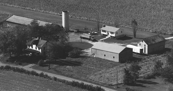 Vintage Aerial photo from 1984 in Cecil County, MD