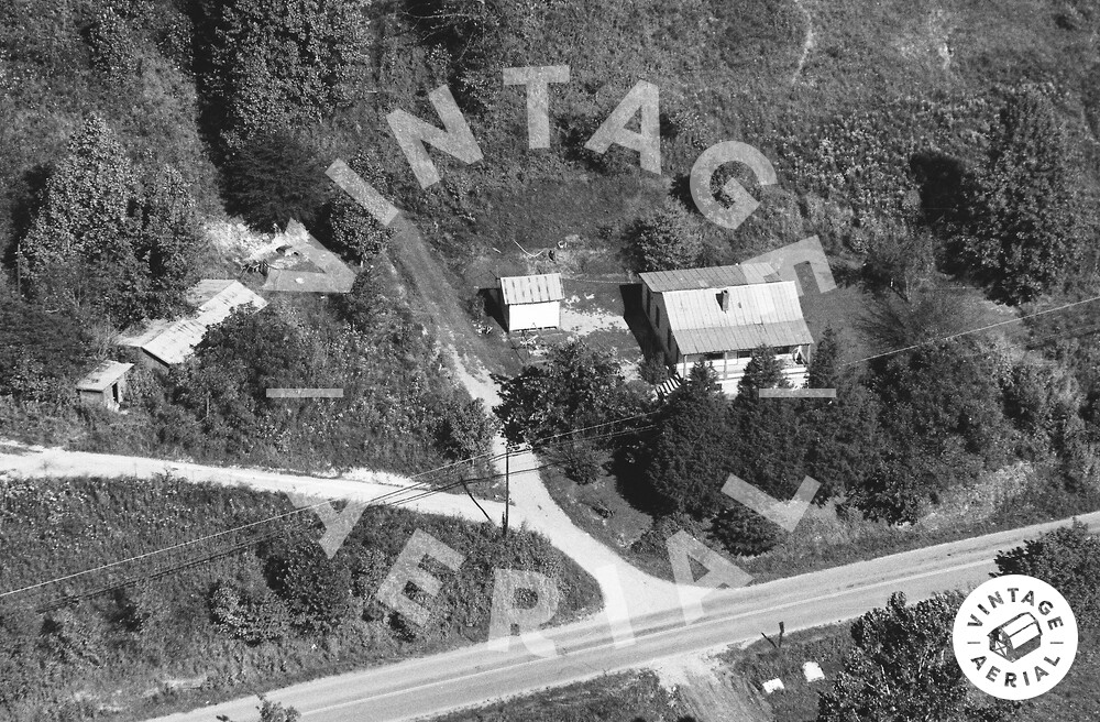 Vintage Aerial Kentucky Knott County 1985 3BKN6