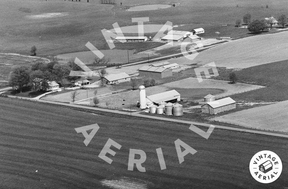 Vintage Aerial Kentucky Meade County 1979 34OME3