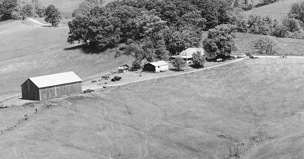 Vintage Aerial photo from 1979 in Anderson County, KY