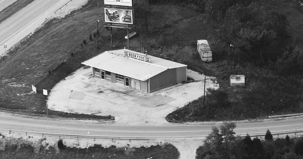 Vintage Aerial photo from 1986 in Anderson County, KY