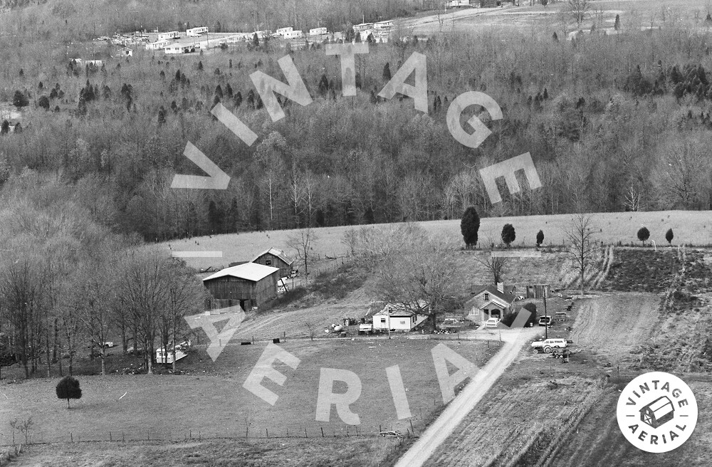 Vintage Aerial Kentucky Allen County 1977 2TAL15