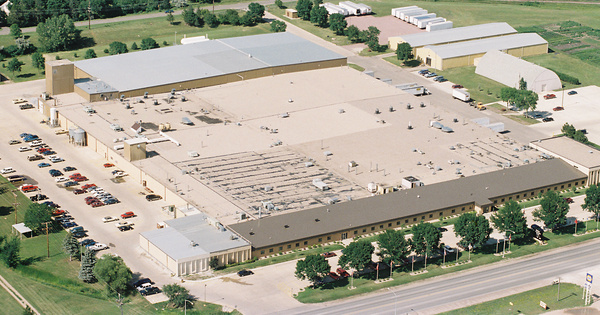 Vintage Aerial photo from 1998 in Dickinson County, IA