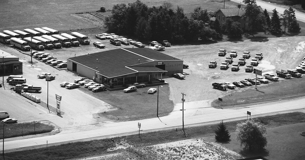 Vintage Aerial photo from 1977 in Ingham County, MI