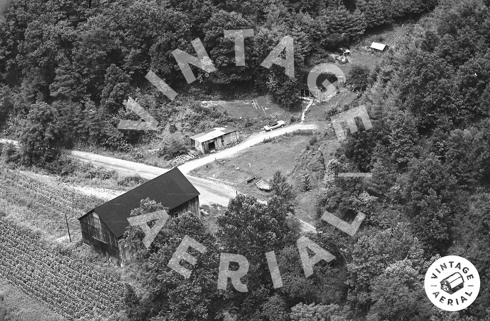Vintage Aerial Kentucky Elliott County 1982 25WEL7