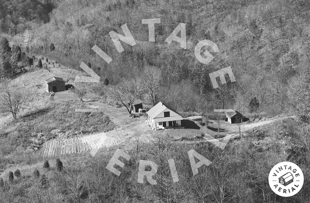 Vintage Aerial Kentucky Russell County 1982 47WRU5