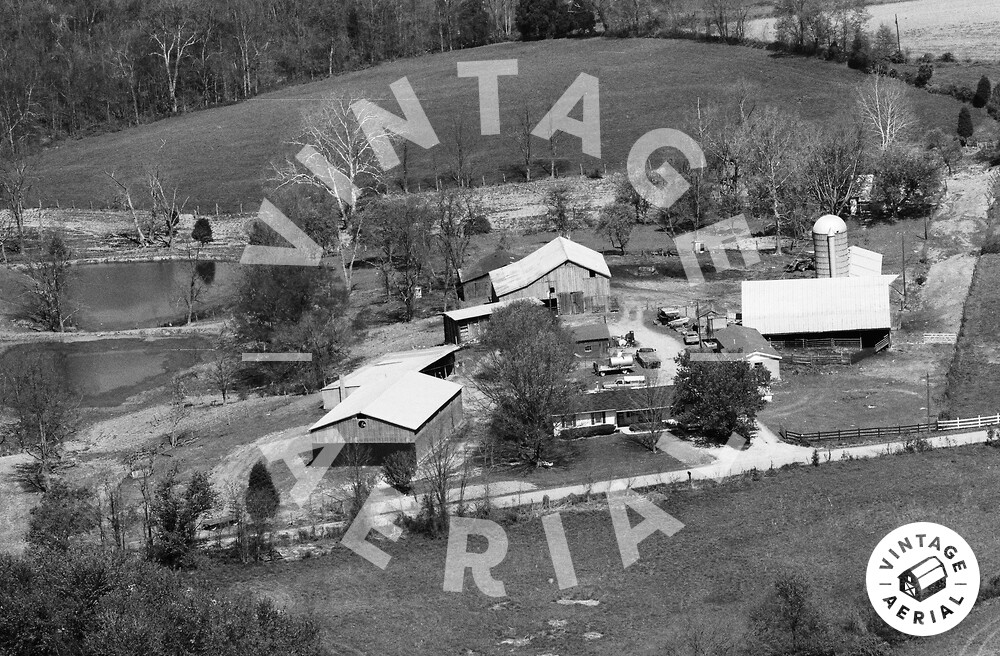 Vintage Aerial Kentucky Spencer County 1986 3CSP34