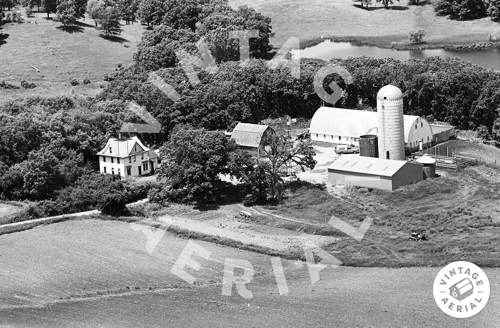 Vintage Aerial | Minnesota | Freeborn County | 1971 | 55-HFR-5