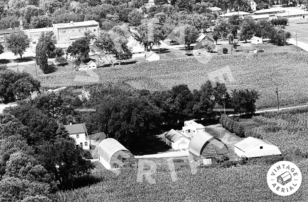 Vintage Aerial Minnesota Renville County 1970 15PRE4