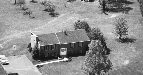 Vintage Aerial photo from 1986 in Harford County, MD
