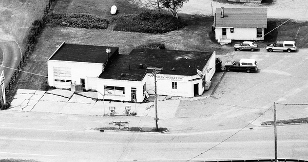 Vintage Aerial photo from 1992 in Chippewa County, MI
