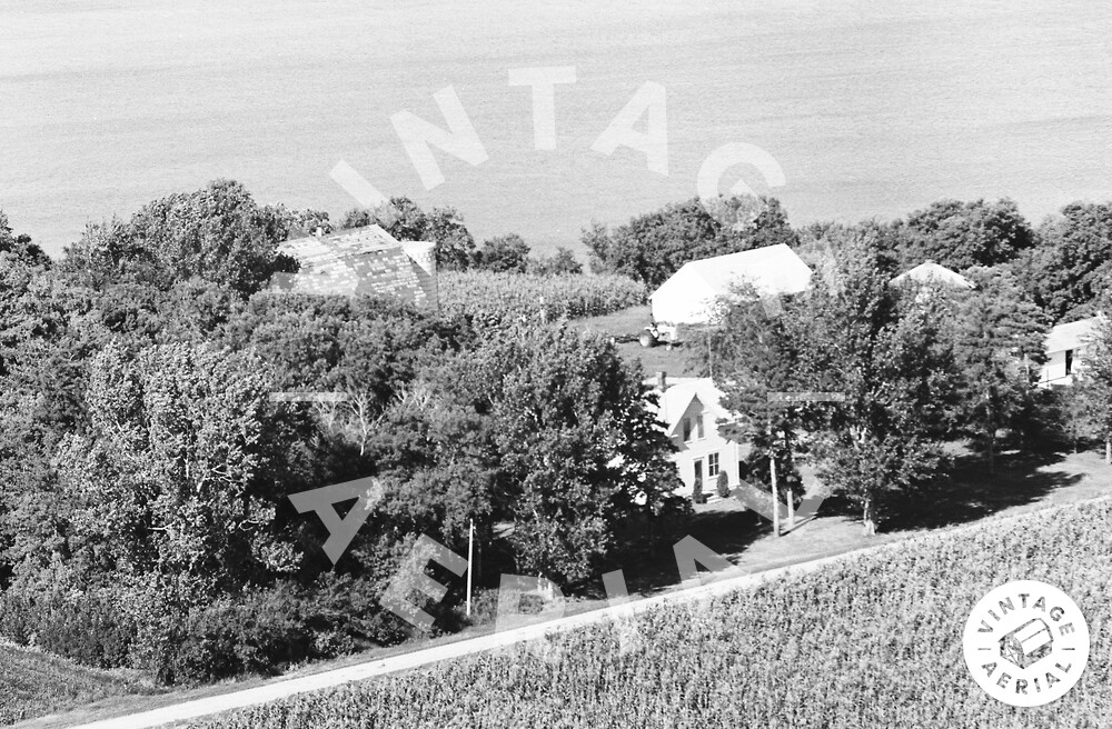 Vintage Aerial Minnesota Meeker County 1970 33PME28