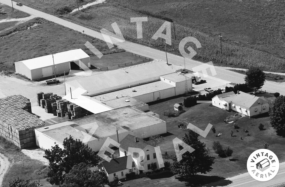 Vintage Aerial Michigan Kent County 1986 82YKE21