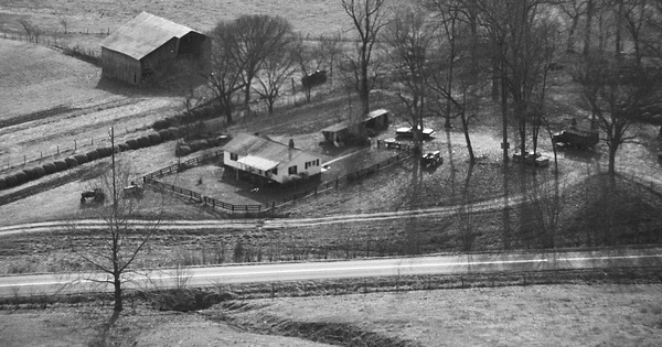 Vintage Aerial photo from 1982 in Greenup County, KY
