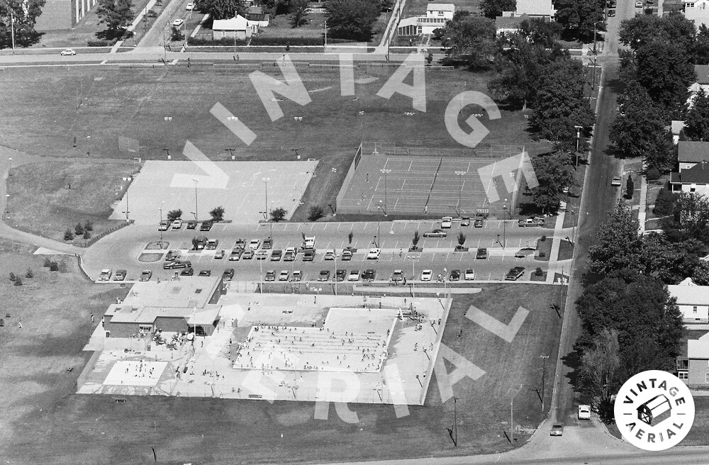 Vintage Aerial Illinois McLean County 1978 1XMC1