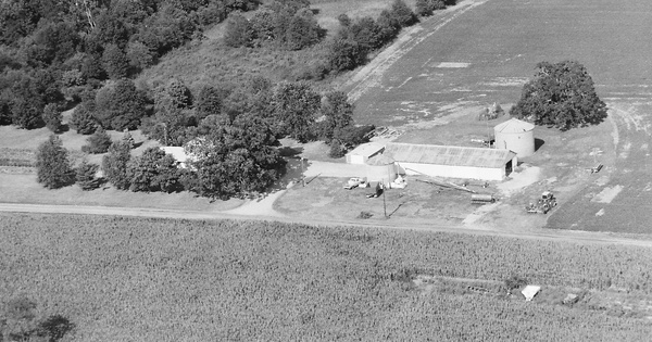 Vintage Aerial photo from 1996 in Jefferson County, IL