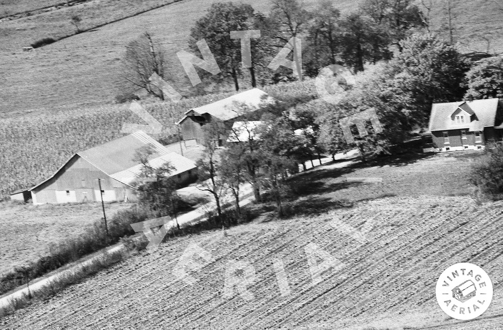 Vintage Aerial Indiana Dubois County 1977 5HDU6