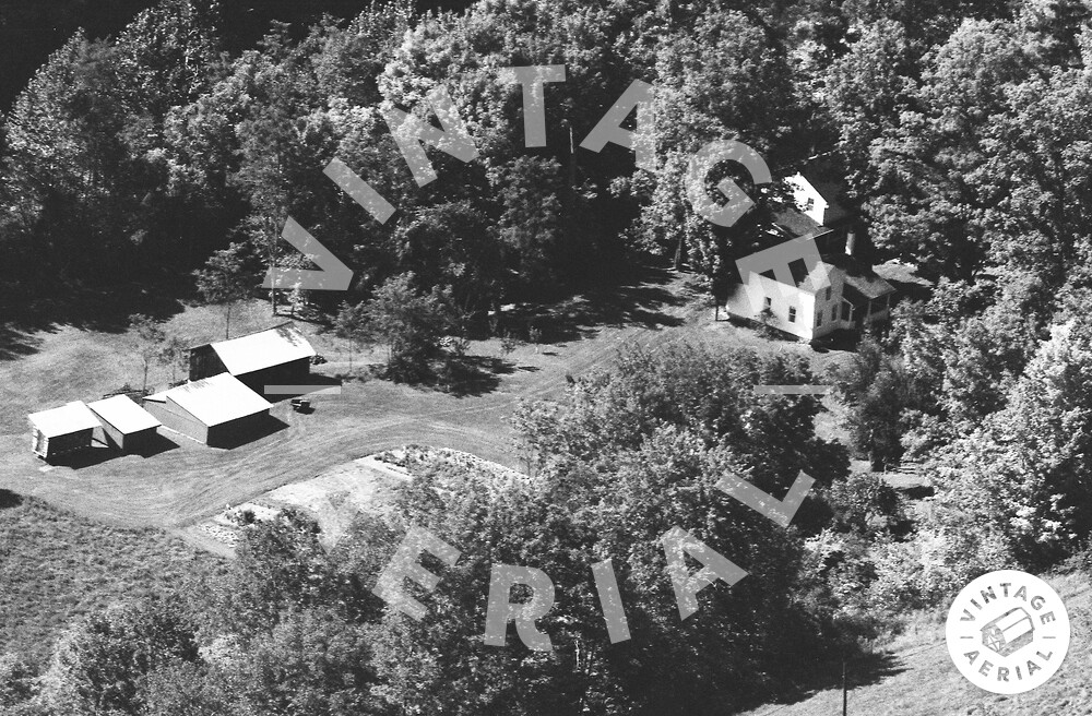 Vintage Aerial Pennsylvania Tioga County 1984 58TTI24