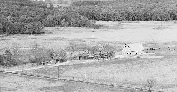 Vintage Aerial photo from 1978 in Jasper County, MO
