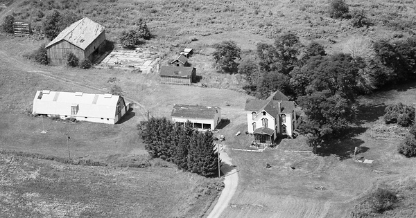 Vintage Aerial photo from 1982 in Mercer County, PA