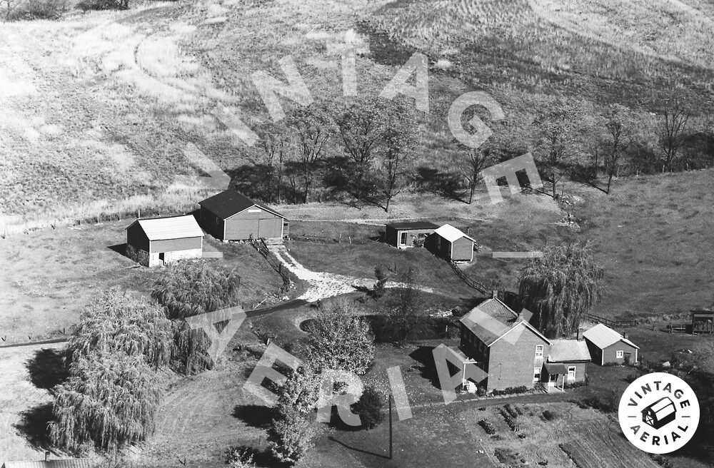 Vintage Aerial Pennsylvania Washington County 1966 94DWA10