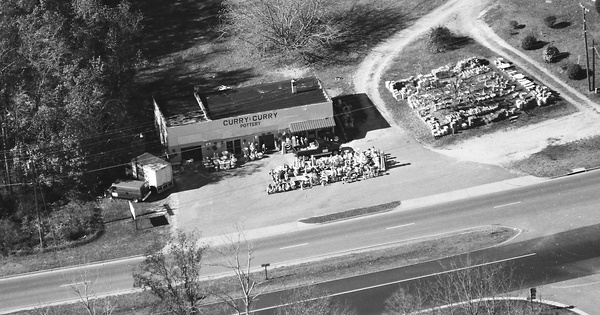 Vintage Aerial photo from 1998 in Northumberland County, VA