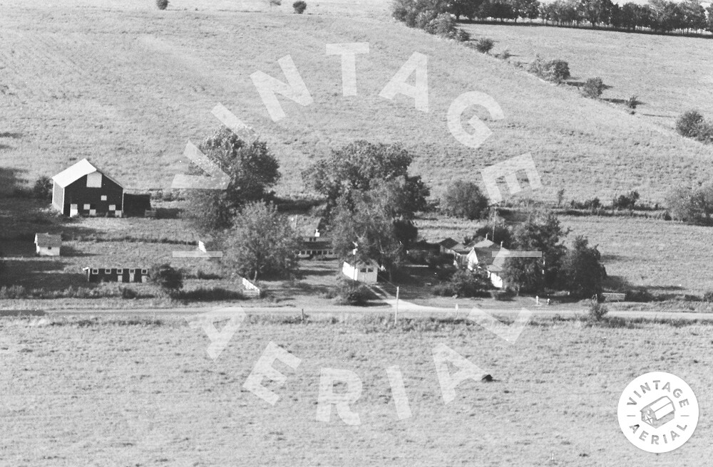 Vintage Aerial Missouri Bates County 1981 28DBAT21