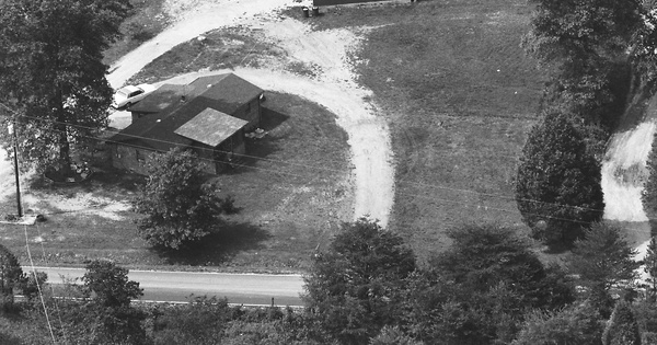Vintage Aerial photo from 1986 in Spartanburg County, SC