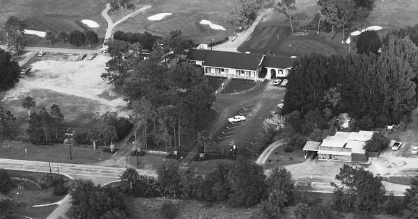 Vintage Aerial photo from 1983 in Lake County, FL