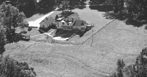 Vintage Aerial photo from 1993 in Iredell County, NC