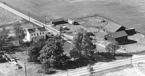 Vintage Aerial photo from 1964 in Greene County, OH
