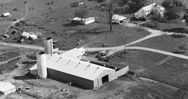Vintage Aerial photo from 1968 in Greene County, OH