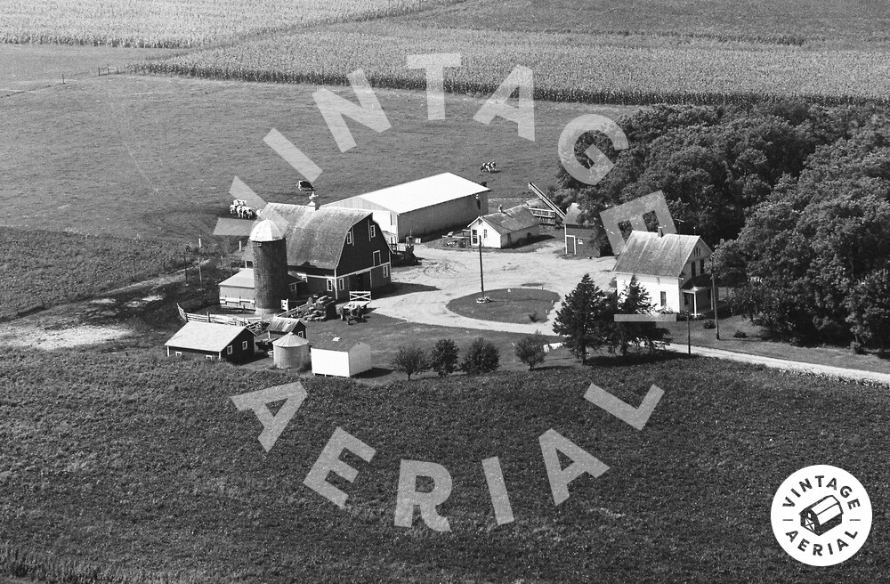 Vintage Aerial Minnesota Watonwan County 1967 36MWAT28