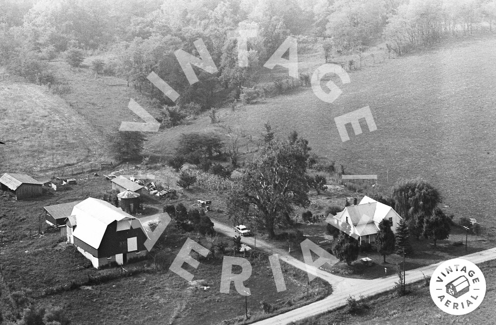 Vintage Aerial Ohio Ross County 1963 17DRO29